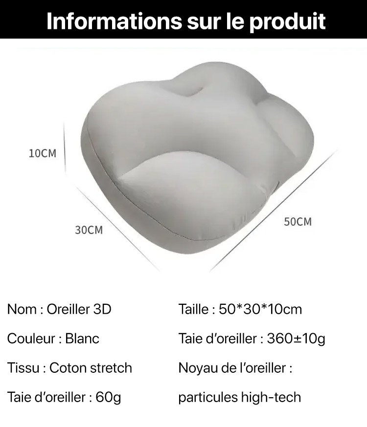 Coussin papillon protégeant la nuque