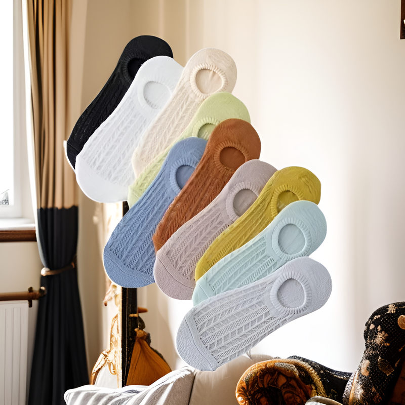 여성용 베이직 숏 양말