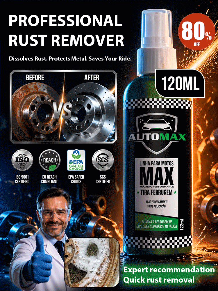 2-in-1 MAX Rust Remover Spray