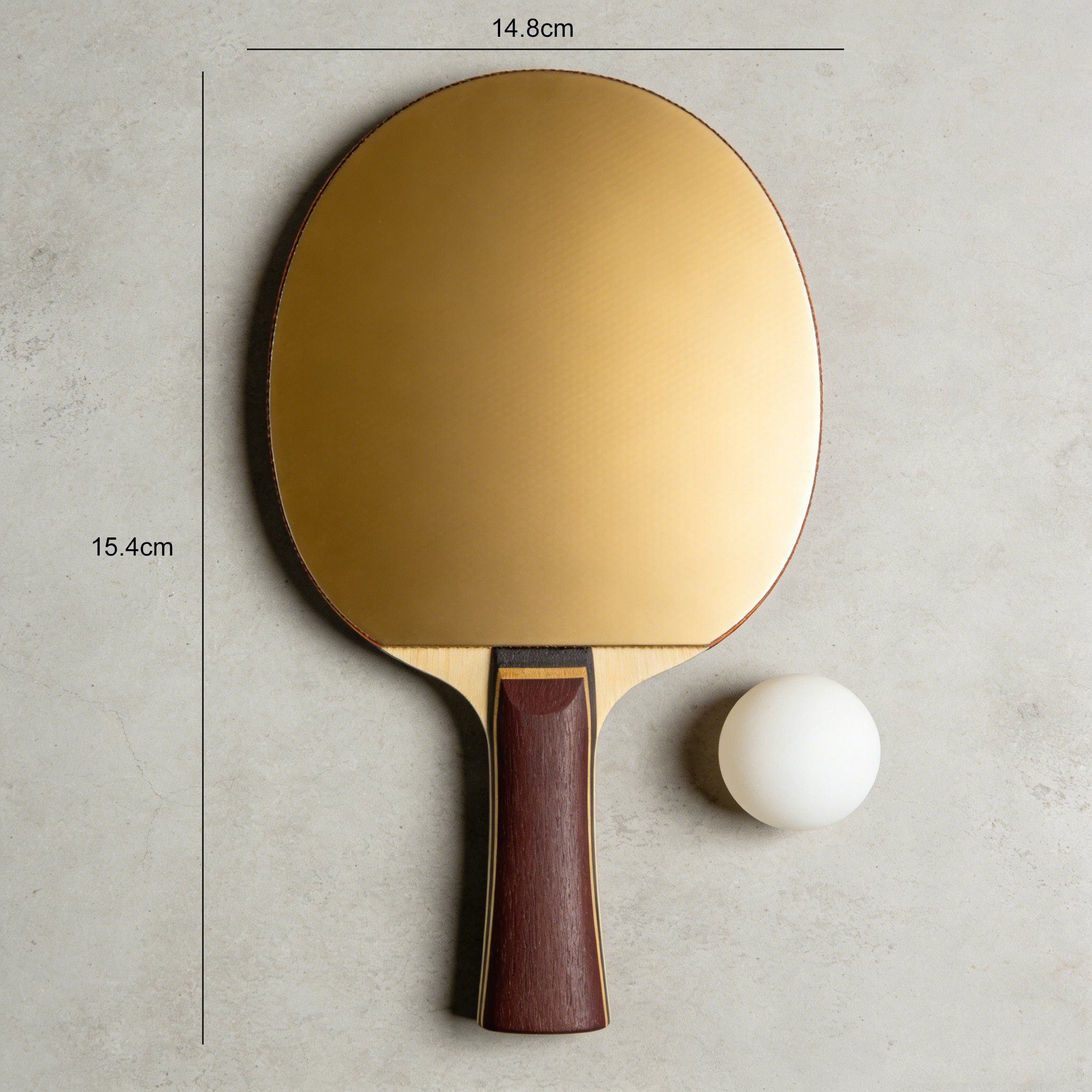 耐久性に優れた卓球ボールの詳細画像