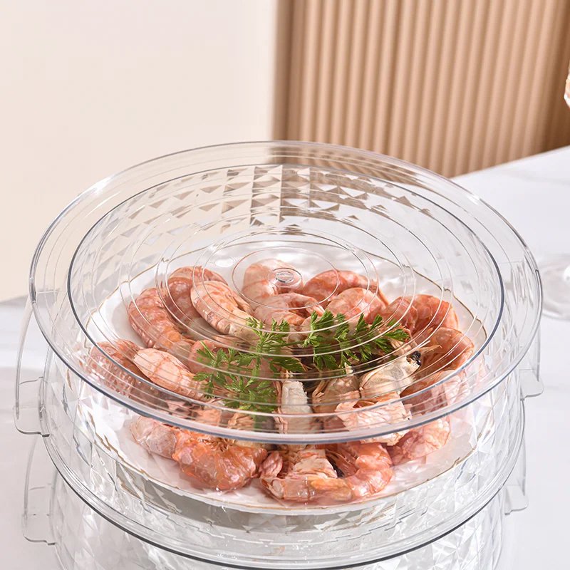 플라스틱 원형 4층 보존기