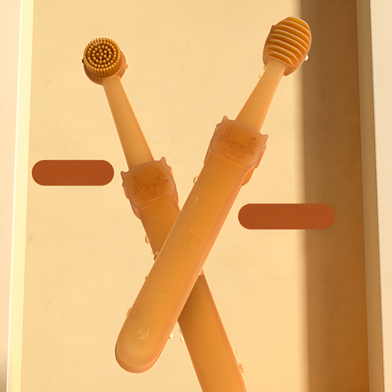 애완동물용 부드러운 실리콘 칫솔