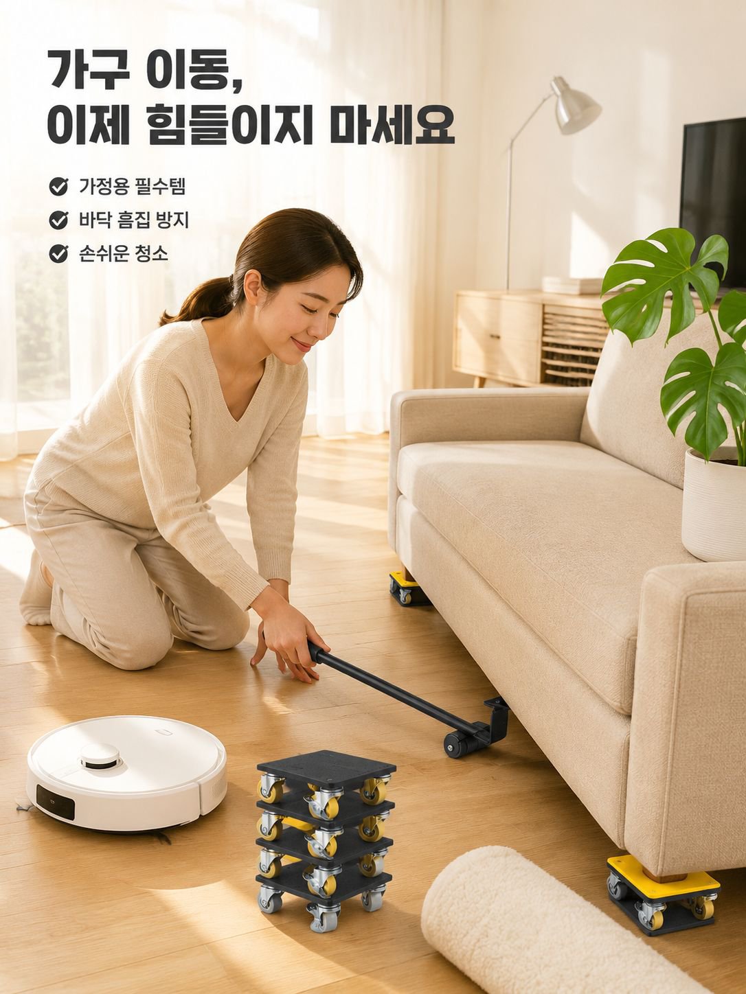 다기능 운반 이동 물건 힘절약 기기