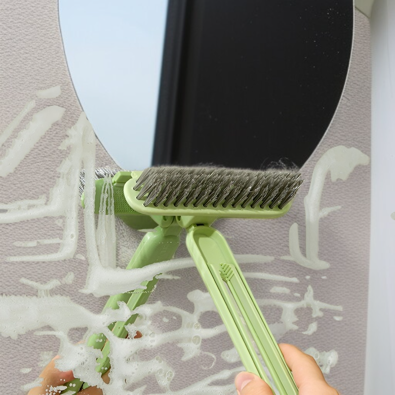 화장실 타일 모서리 청소 브러쉬 다용도 홈 브러쉬 모서리 틈새 브러쉬 화장실 타일 모서리 청소 브러쉬 바닥 욕실 청소 브러쉬 회전 손 안 더러워 화장실 전용 청소 브러쉬