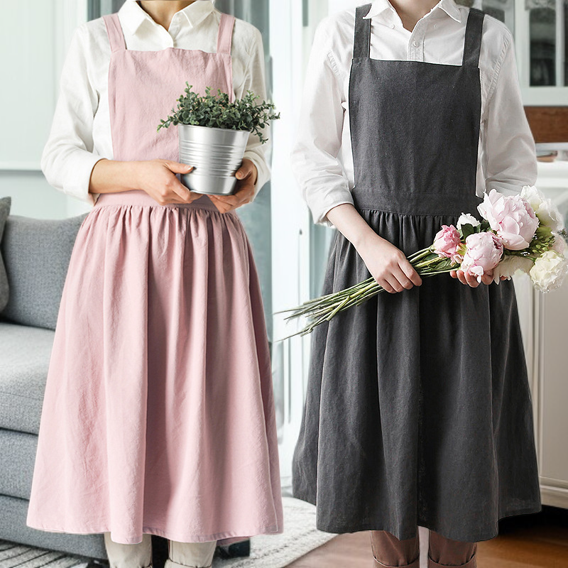 Waterproof pure cotton apron