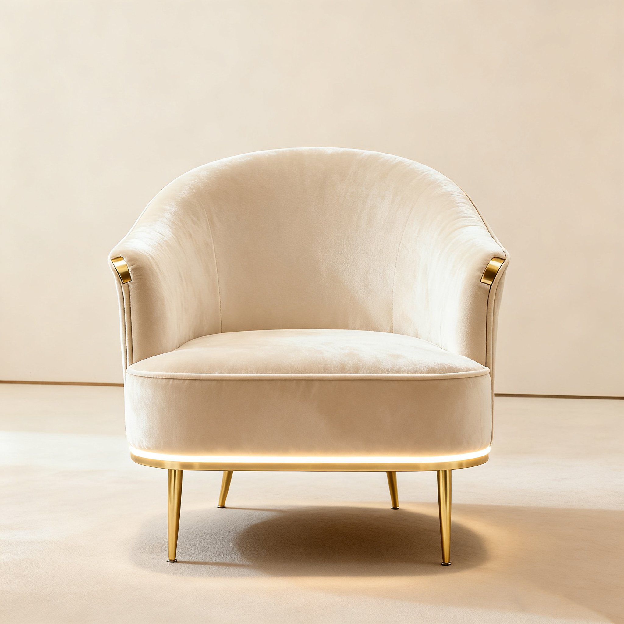 โซฟาเดี่ยวสไตล์โมเดิร์นสำหรับห้องรับแขก