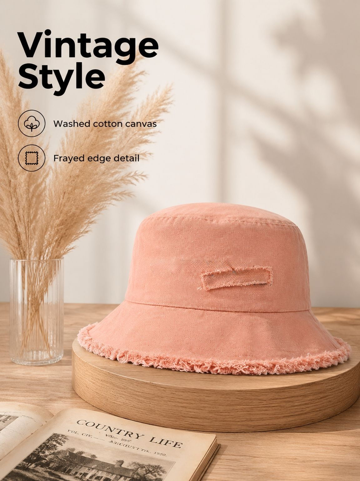 Women's Korean Style Fashion Fisherman Hat, Spring/Summer Sun Protection Versatile Hat