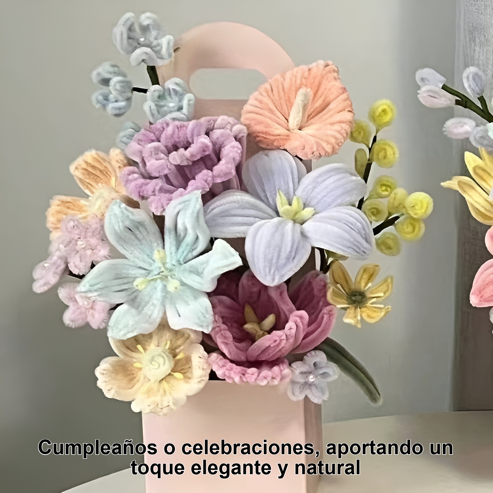 Ramos florales sintéticos ideales para centros de mesa