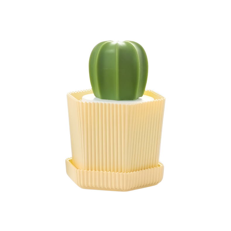선인장 화분용 수세미