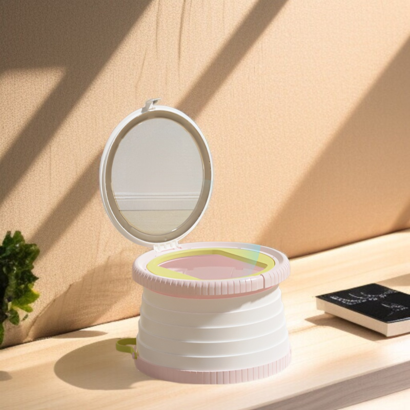 휴대용 접이식 작은 변기 비상 외출 휴대용 변기 차량용 휴대용 소변기 아기용 작은 변기