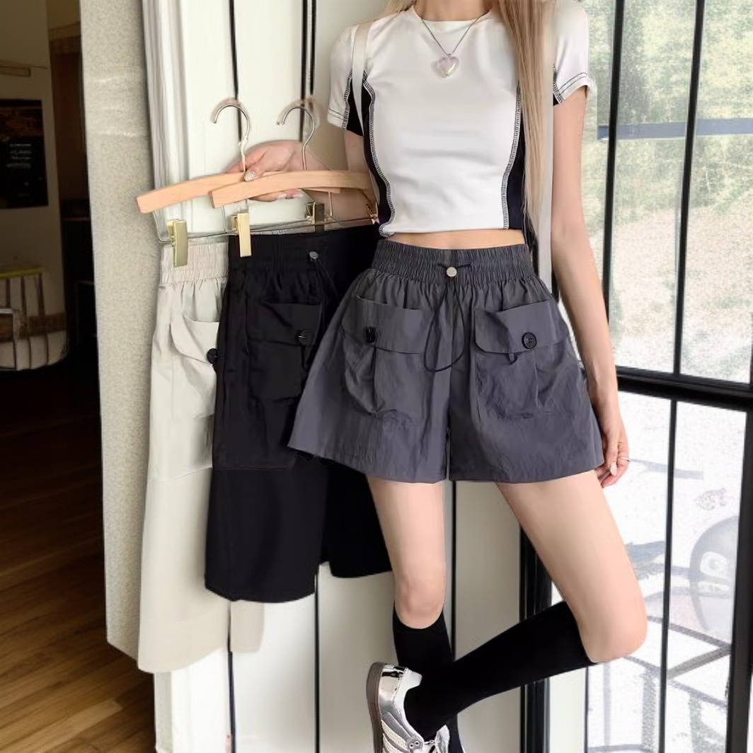 レディース 薄手ホットパンツ 大きいサイズ カジュアル風 ワークウェア ホットパンツ レディース ショートパンツ 薄手ホットパンツ カジュアル風 ワークウェア 風