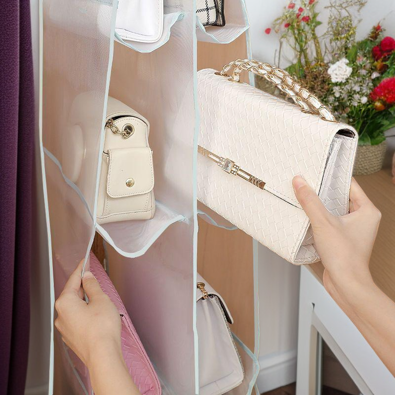 バッグハンガー クローゼット・寮用収納神器 多層吊りバッグ収納