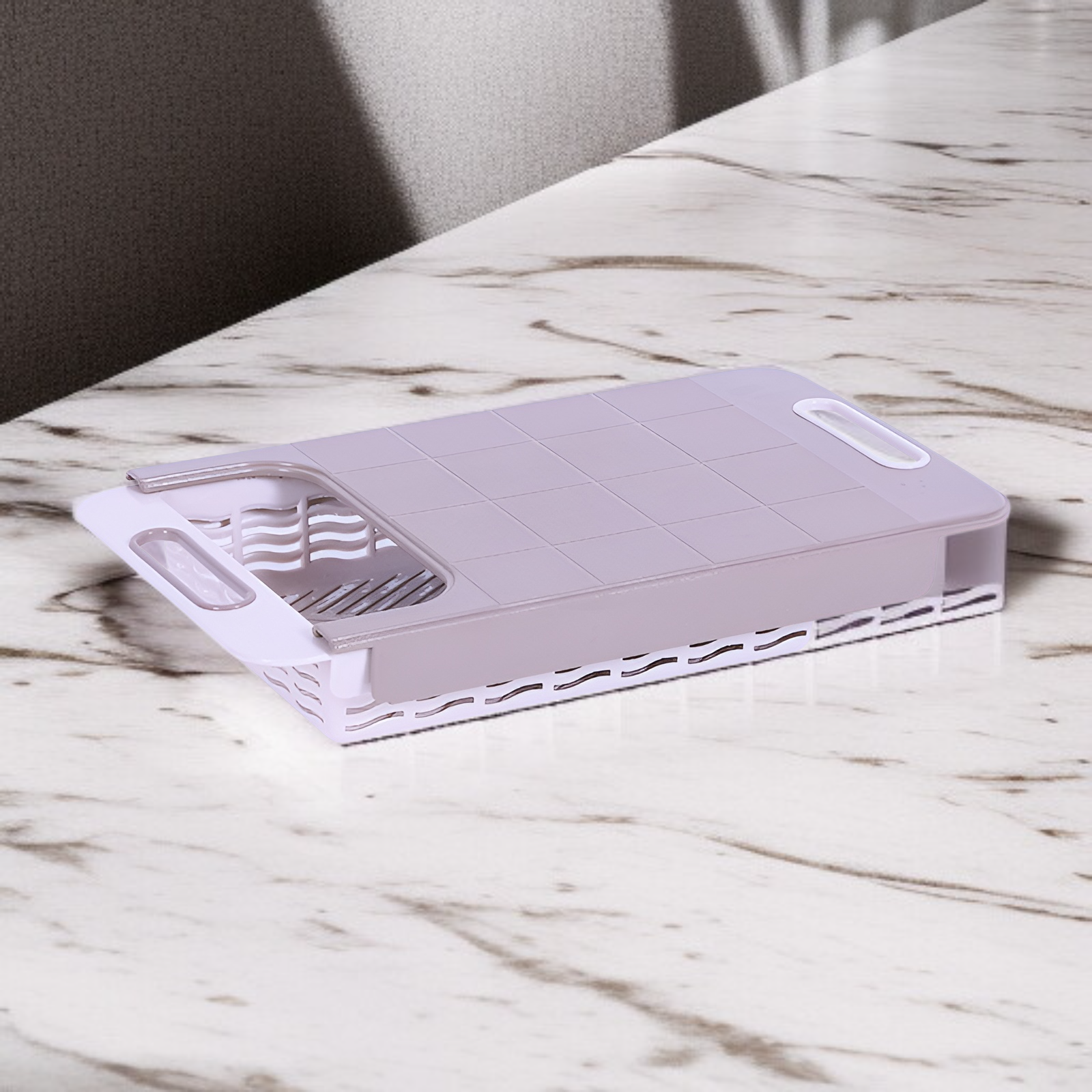 물 고임 걱정 없는 편리한 도마