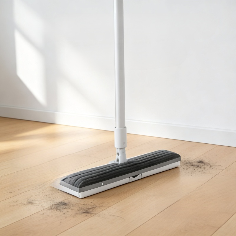 Mopa de esponja doméstica con cabezal de algodón absorbente