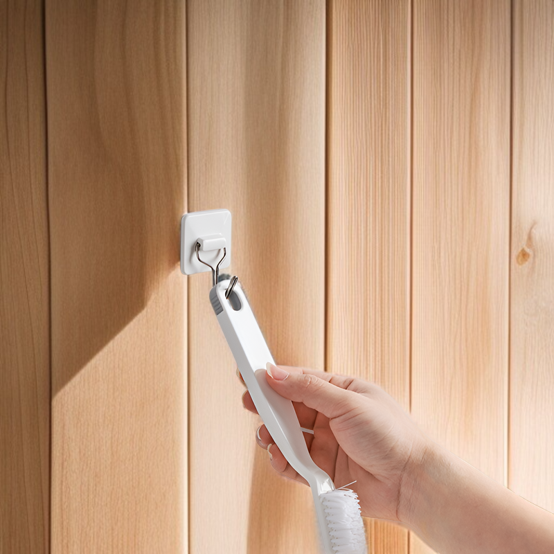 日本製バスルームブラシ タイルコーナー隙間ブラシ トイレブラシ ブラシアーティファクト 多機能クリーニングブラシ 床排水ブラシ