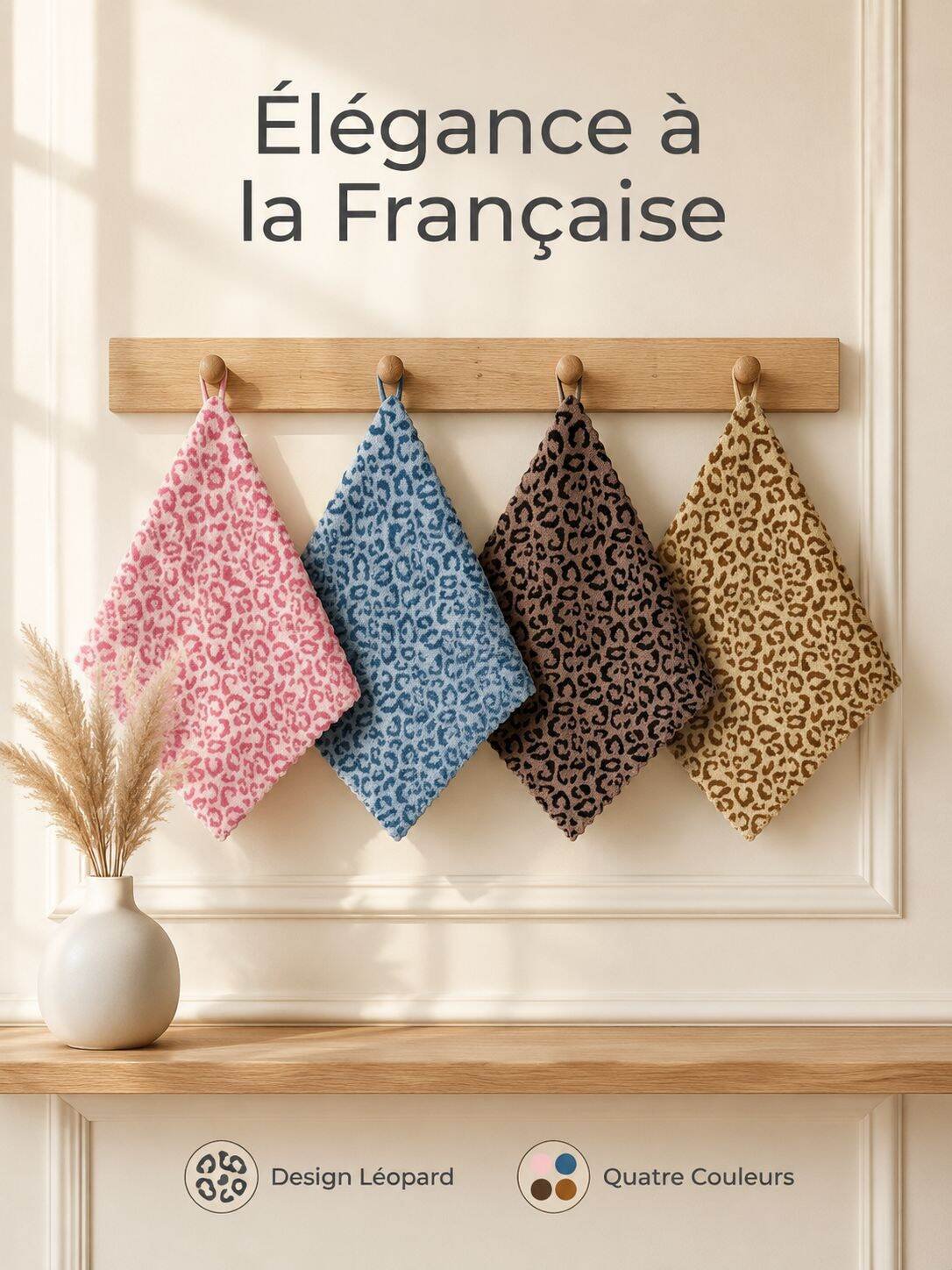 Serviette Absorbante et Sans Peluche pour Essuyer les Mains à la Maison