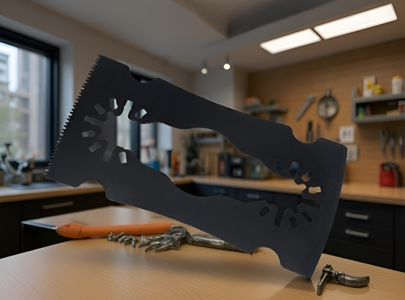 木材を切断する両面鋸刃