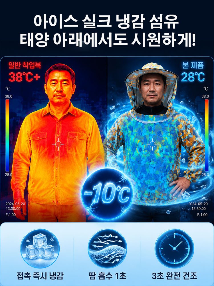 해충과 자외선, 상처까지 철벽 방어하는 아웃도어 멀티 작업복