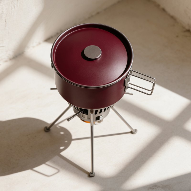 多機能ガスキャンピングコンロの全体画像