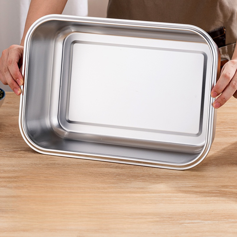 Stainless steel thickened sealed storage multifunctional rice bucket