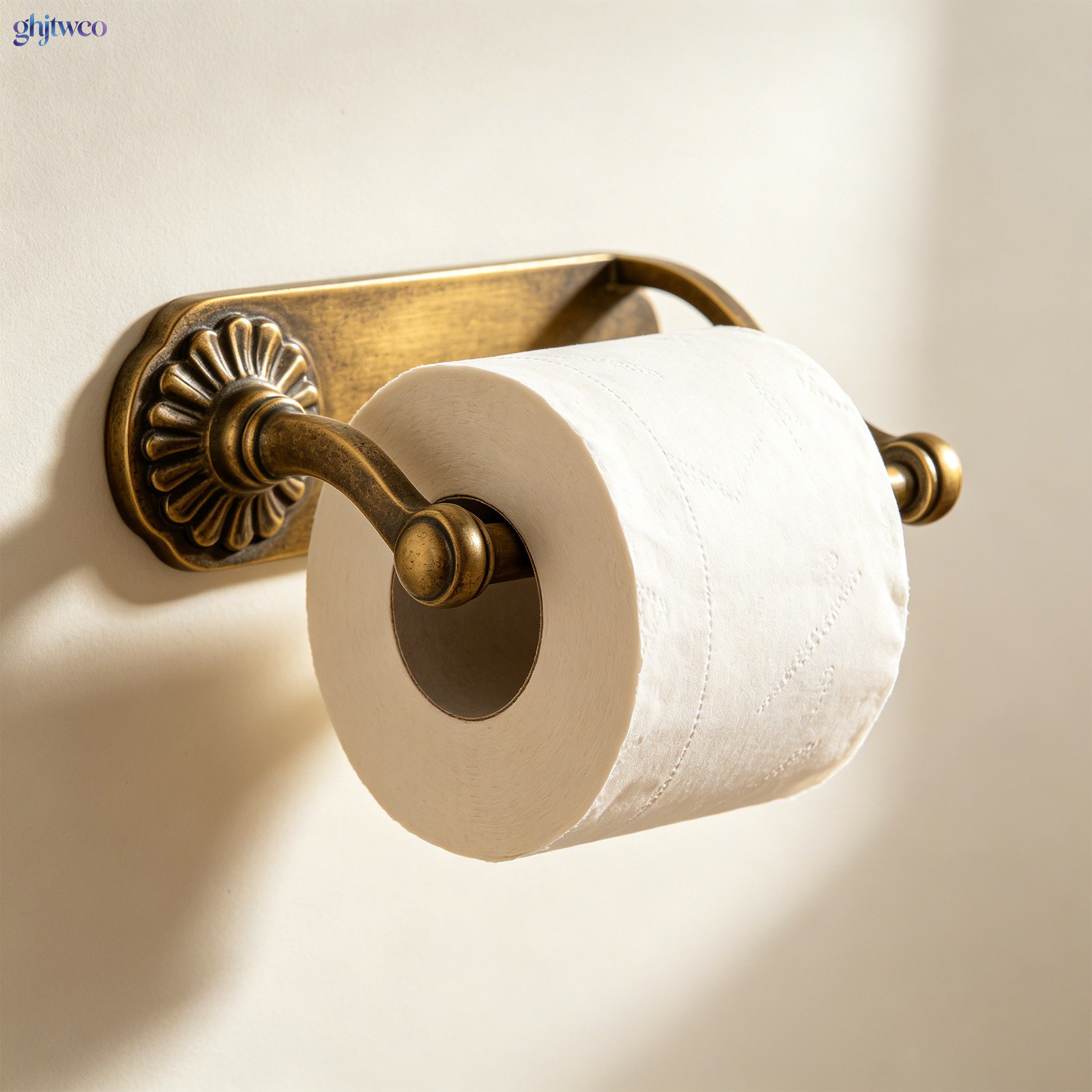 Brass toilet paper holders (5 pieces)
