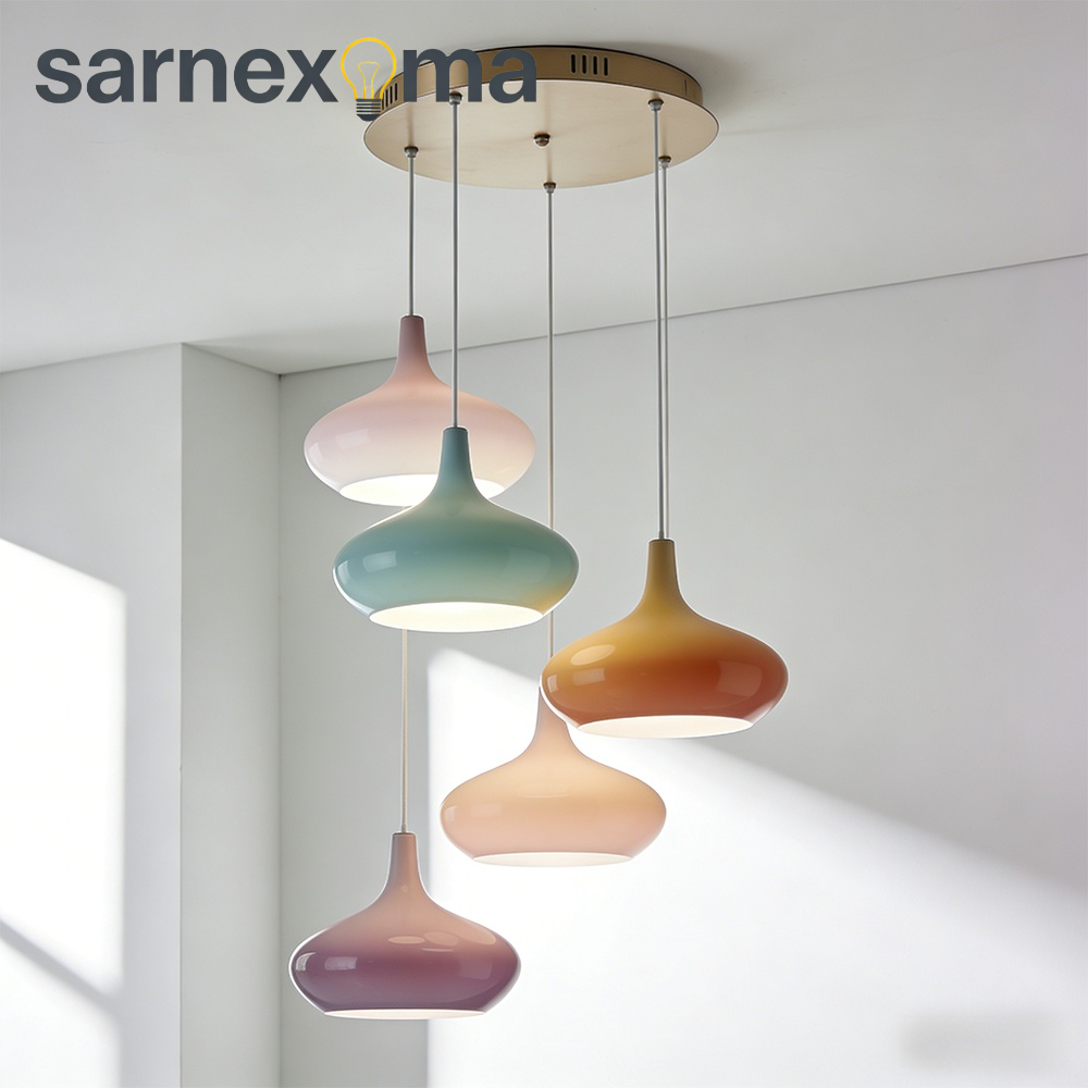 簡約北歐多頭吊燈