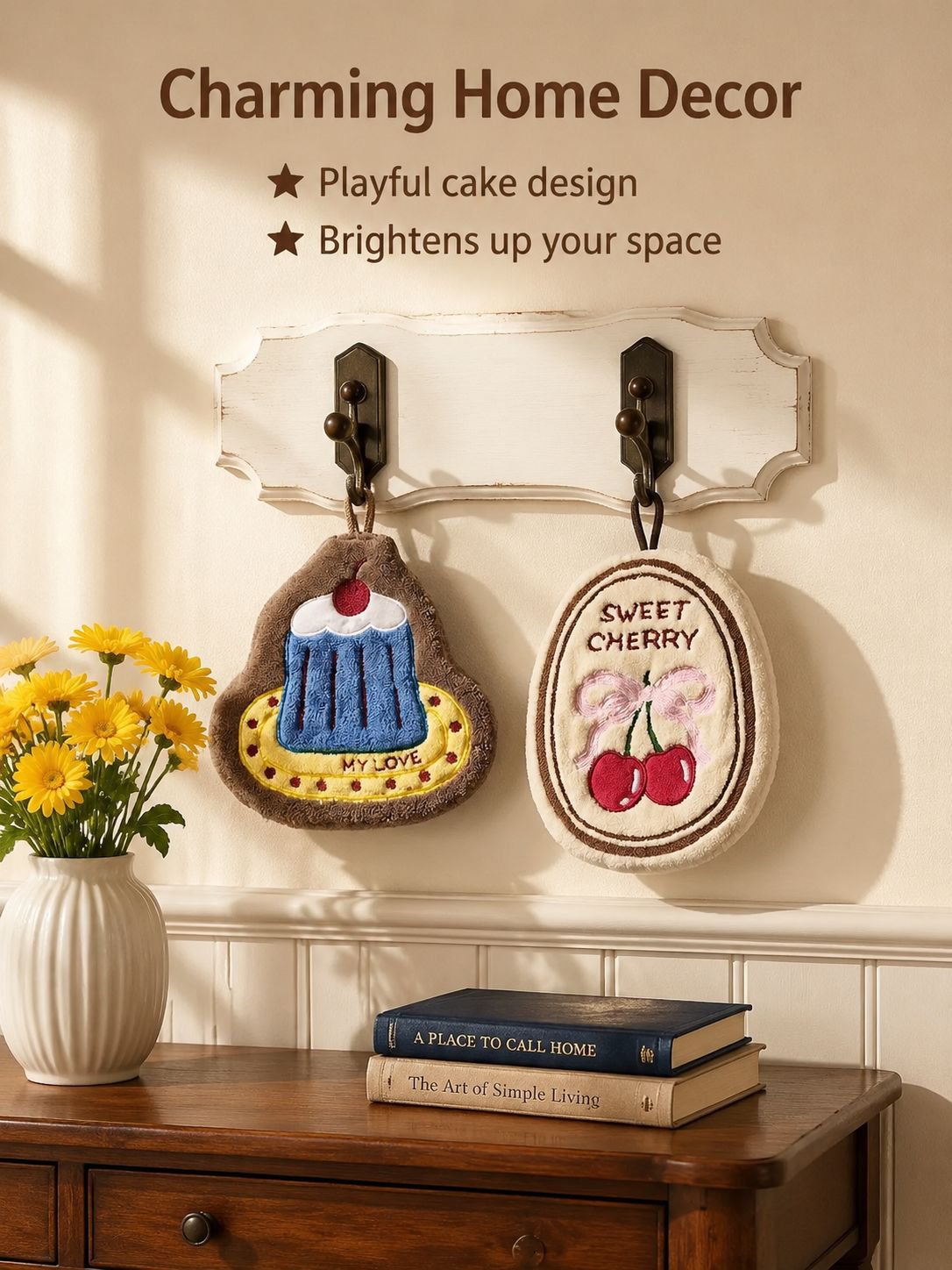 Home Hanging Absorbent Hand Towel