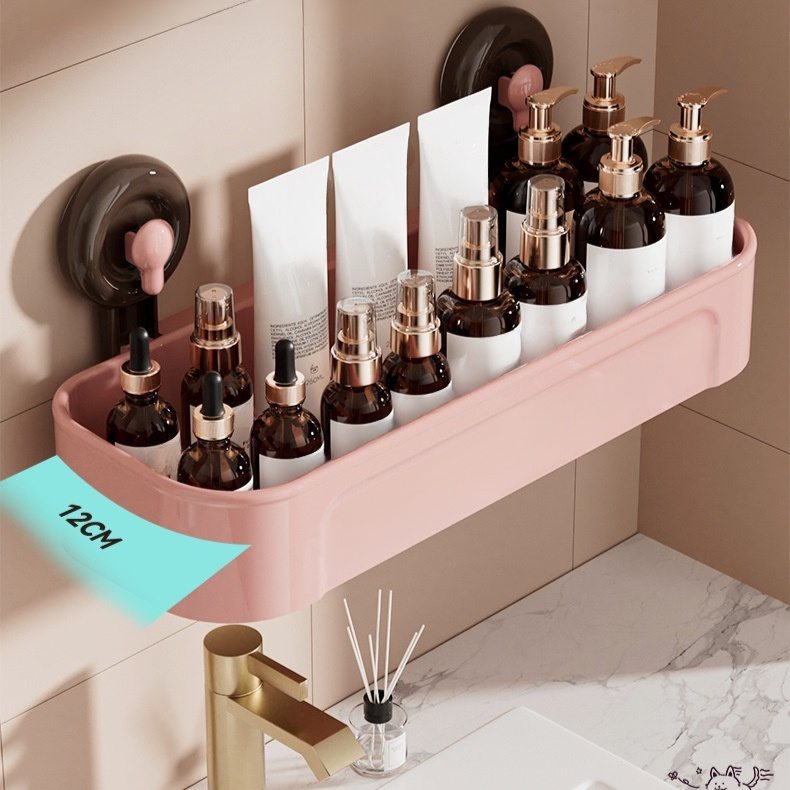  Estante de pared con ventosa, sin necesidad de taladrar