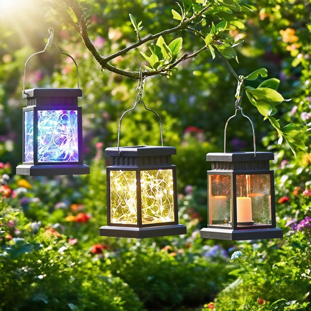 야외용 태양광 조명