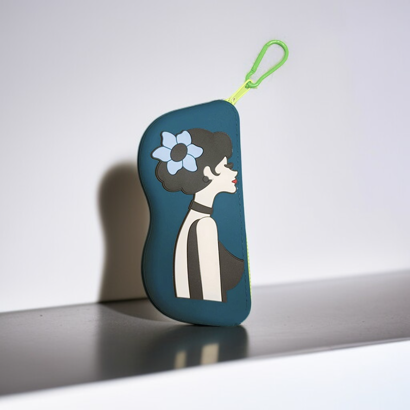 防水防塵矽膠眼鏡包