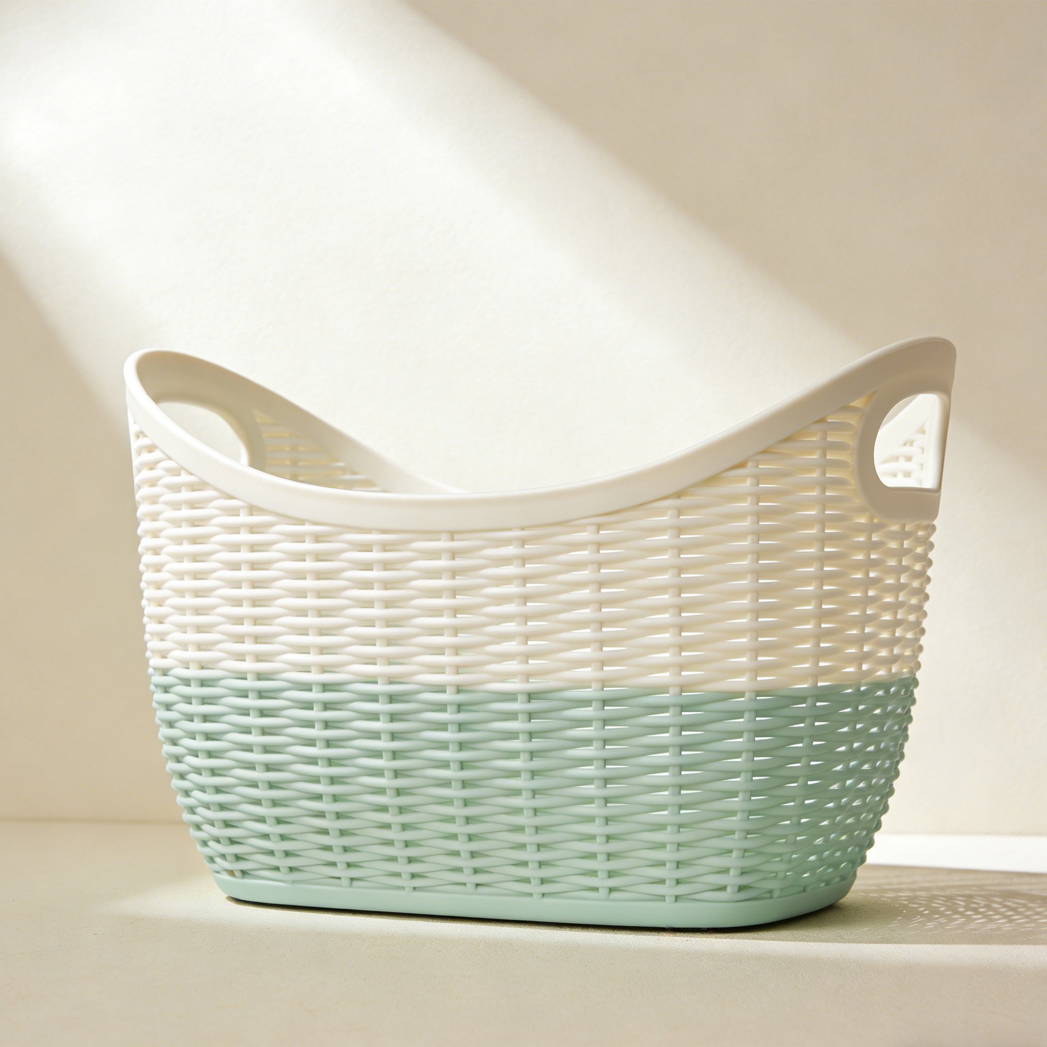 積み重ね可能な収納バスケットの使用例