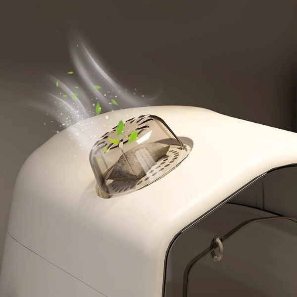 Bac à litière extra large pour chat