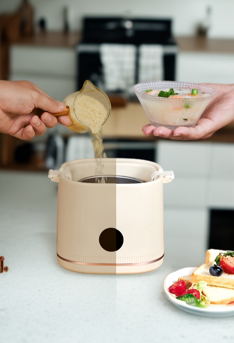 다양한 계란 요리 모드를 지원하는 찜기 컨트롤 패널