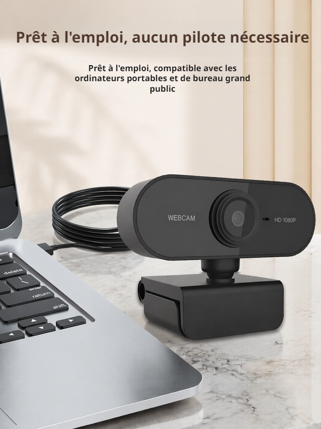 Webcam avec correction automatique de la lumière