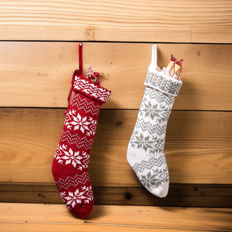 聖誕節禮物用針織襪