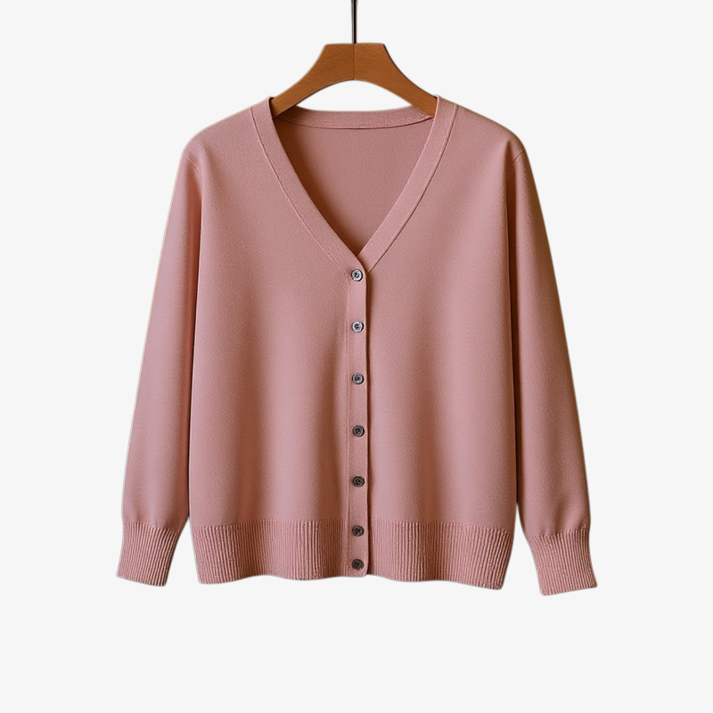 オフィスカジュアルに合うレディースカーディガン