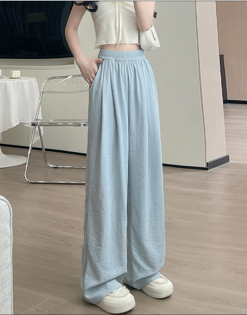 レイジースタイルのレディースクリームムースヤマモトパンツ全身コーディネート