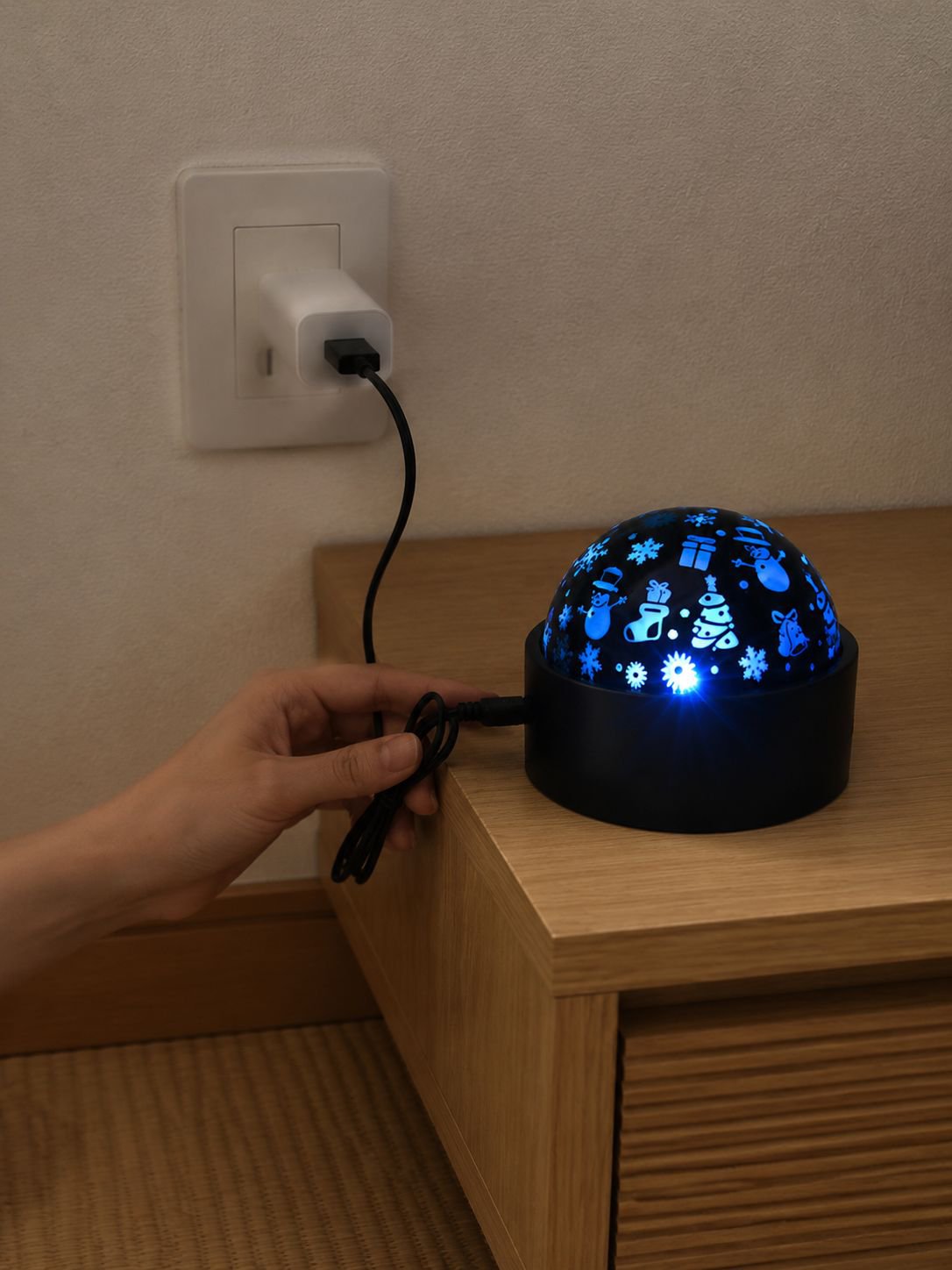 屋外設置可能な防水プロジェクターライト