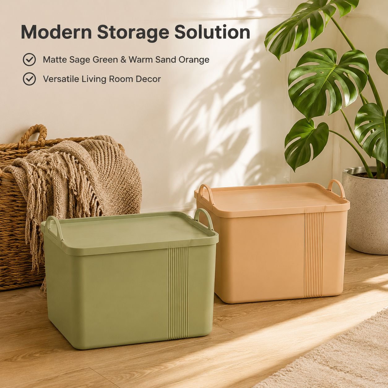 Lidded Multipurpose Storage Box