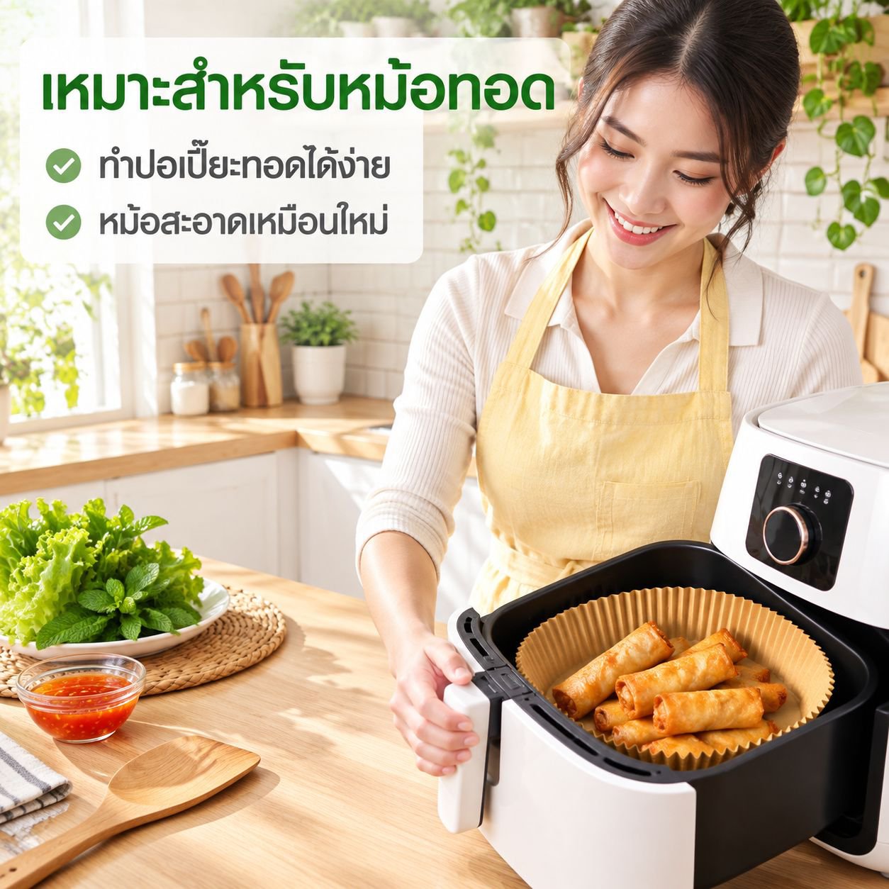 กระดาษอบซิลิโคนทนความร้อนสำหรับห้องครัว