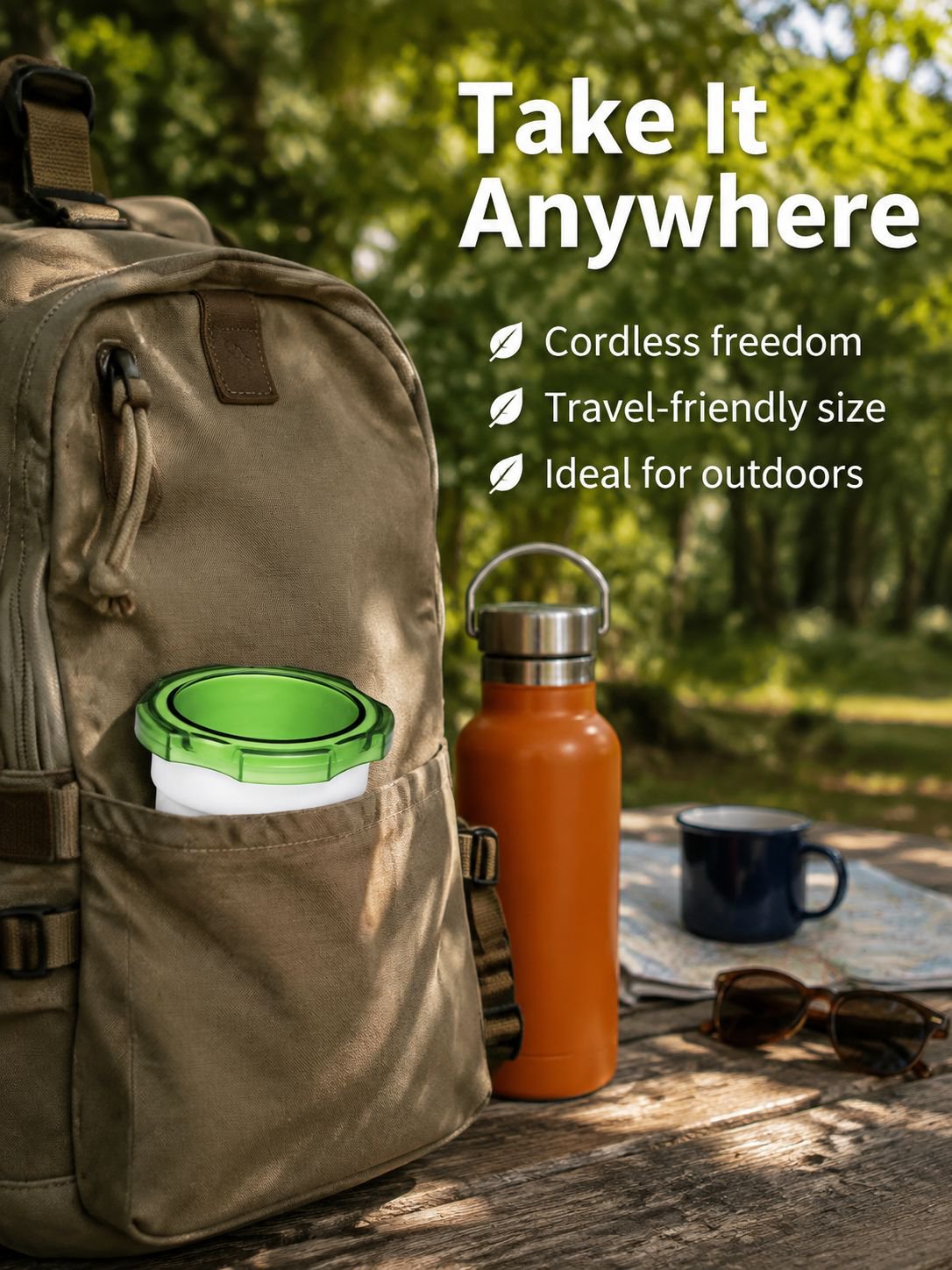 Compact and portable nut grinder for home use