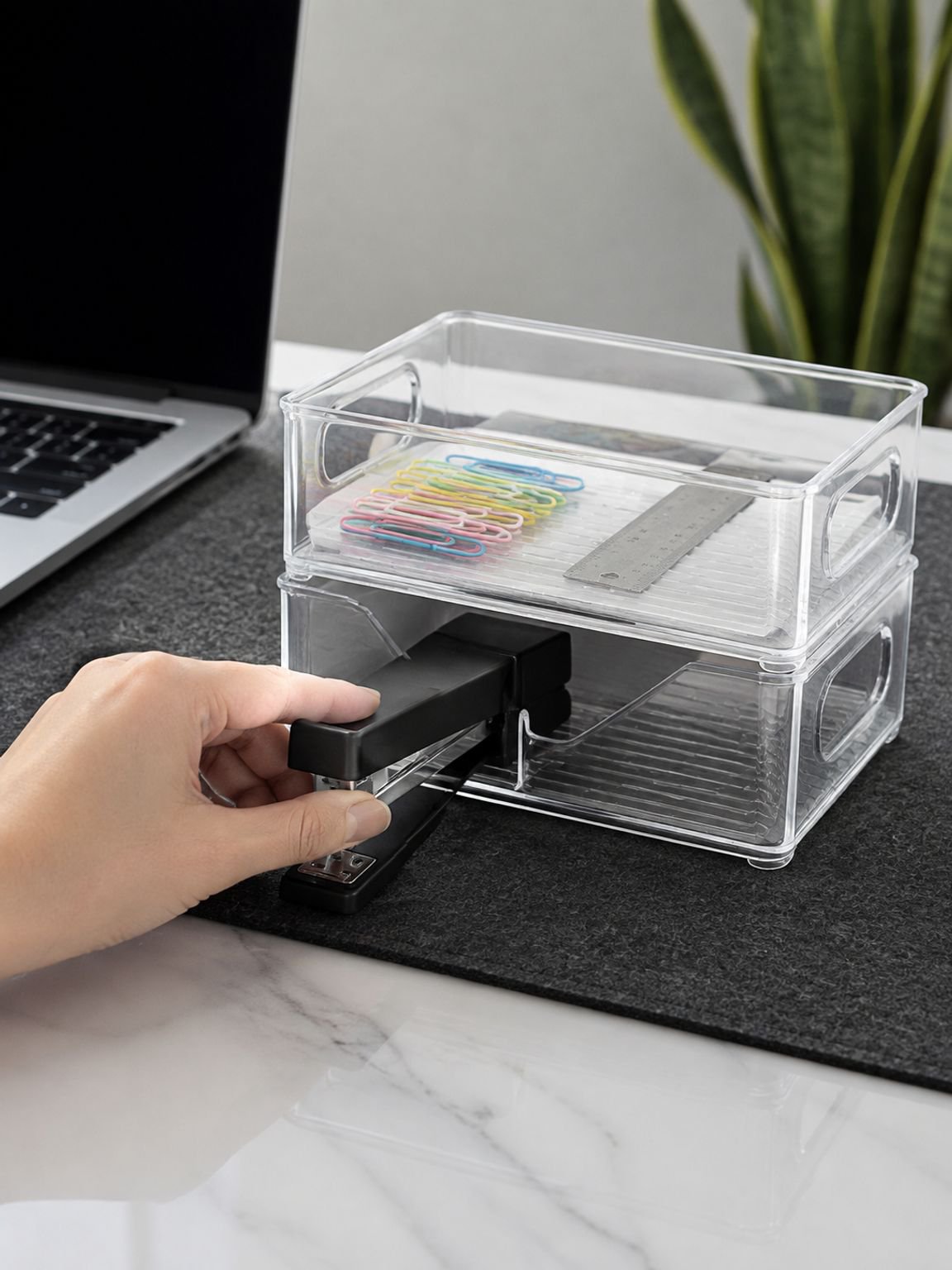 Acryl Schreibtisch-Organizer