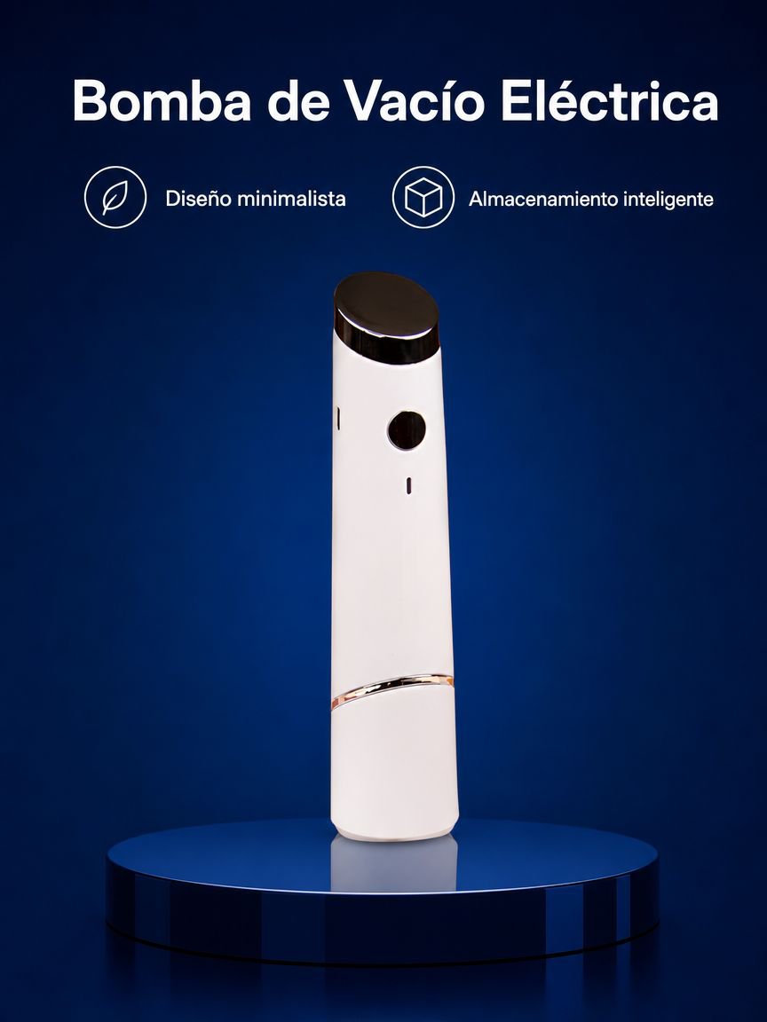 Mini bomba de vacío eléctrica de mano para bolsas de almacenamiento de alimentos
