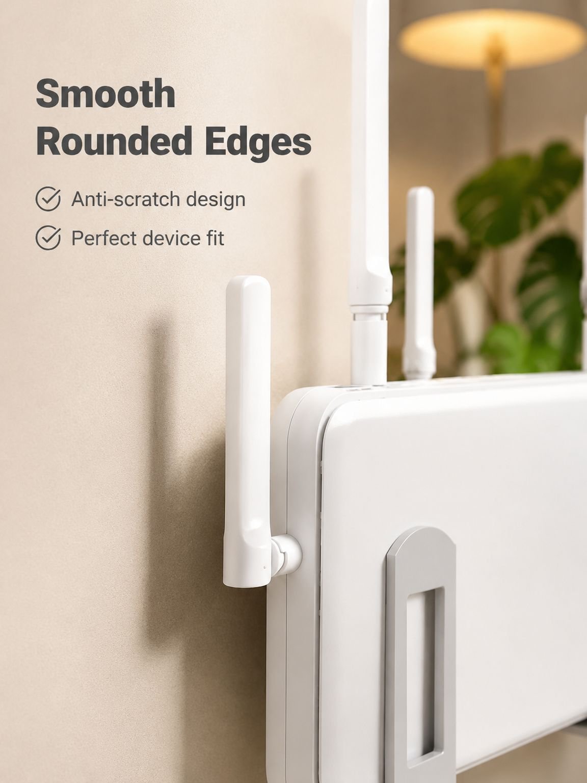 No-Drill Wall Router Holder, Multifunctional Storage Box Shelf