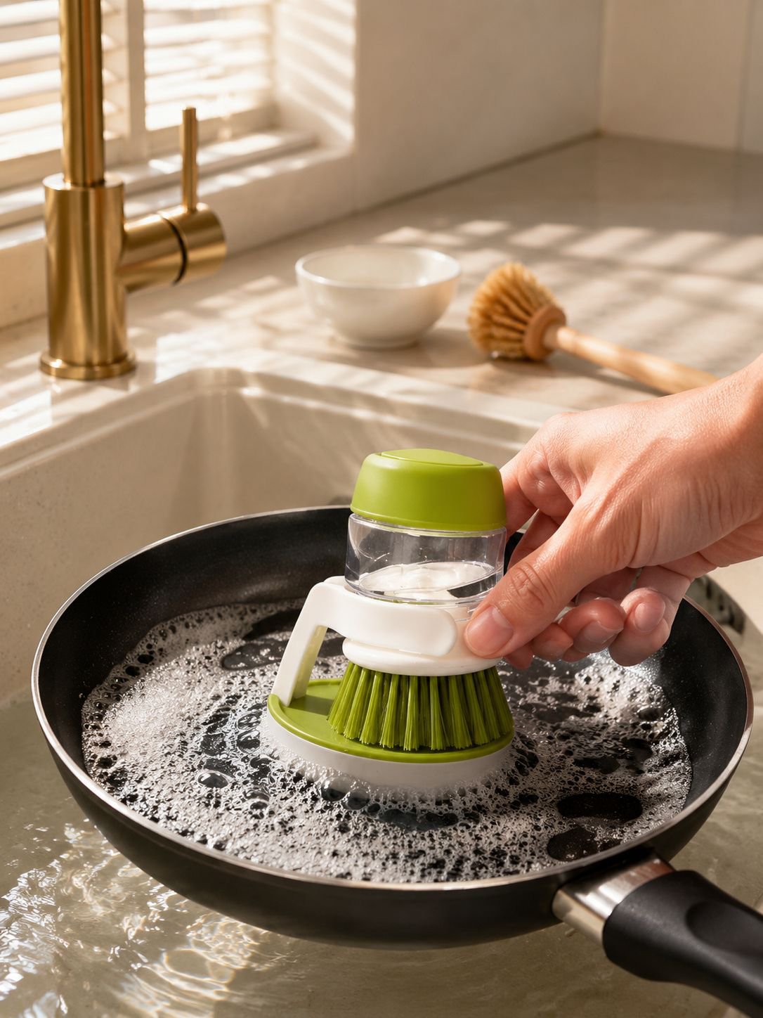 Multifunctional scrubber tool for household cleaning