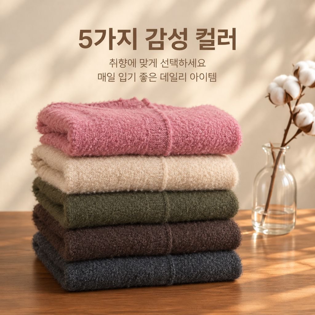 여성용 오픈 프론트 V넥 랜턴 슬리브 루즈핏 니트 가디건