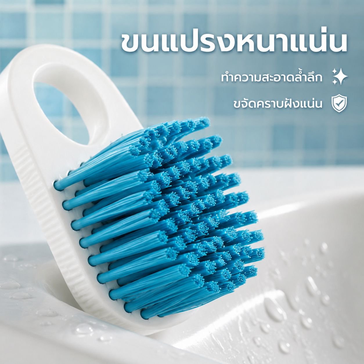 แปรงทำความสะอาดเขียงอเนกประสงค์