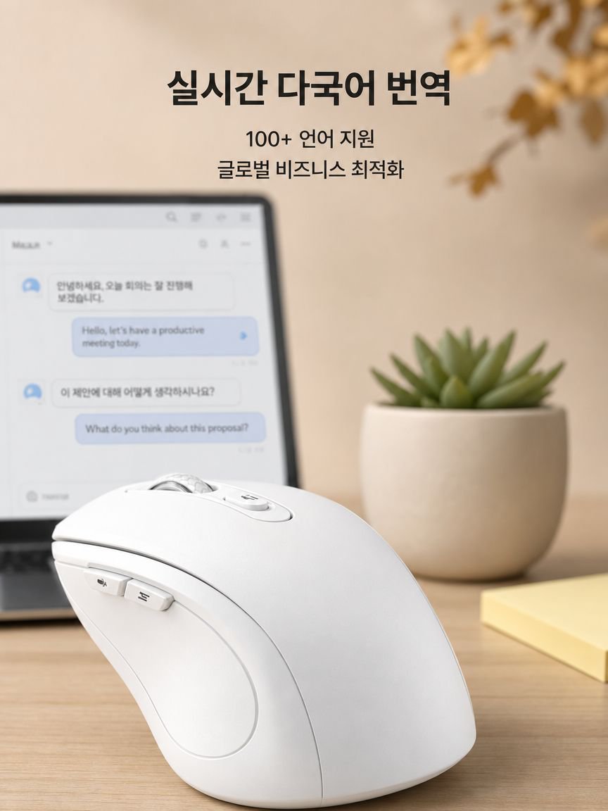 다기능 AI 음성 번역 마우스