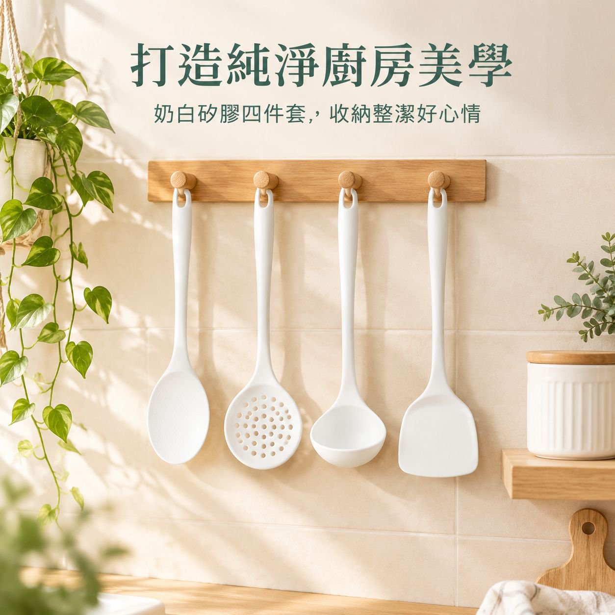 矽膠鏟子不沾鍋專用炒菜鏟子漏湯勺廚具套裝耐高溫食品級矽膠鍋鏟