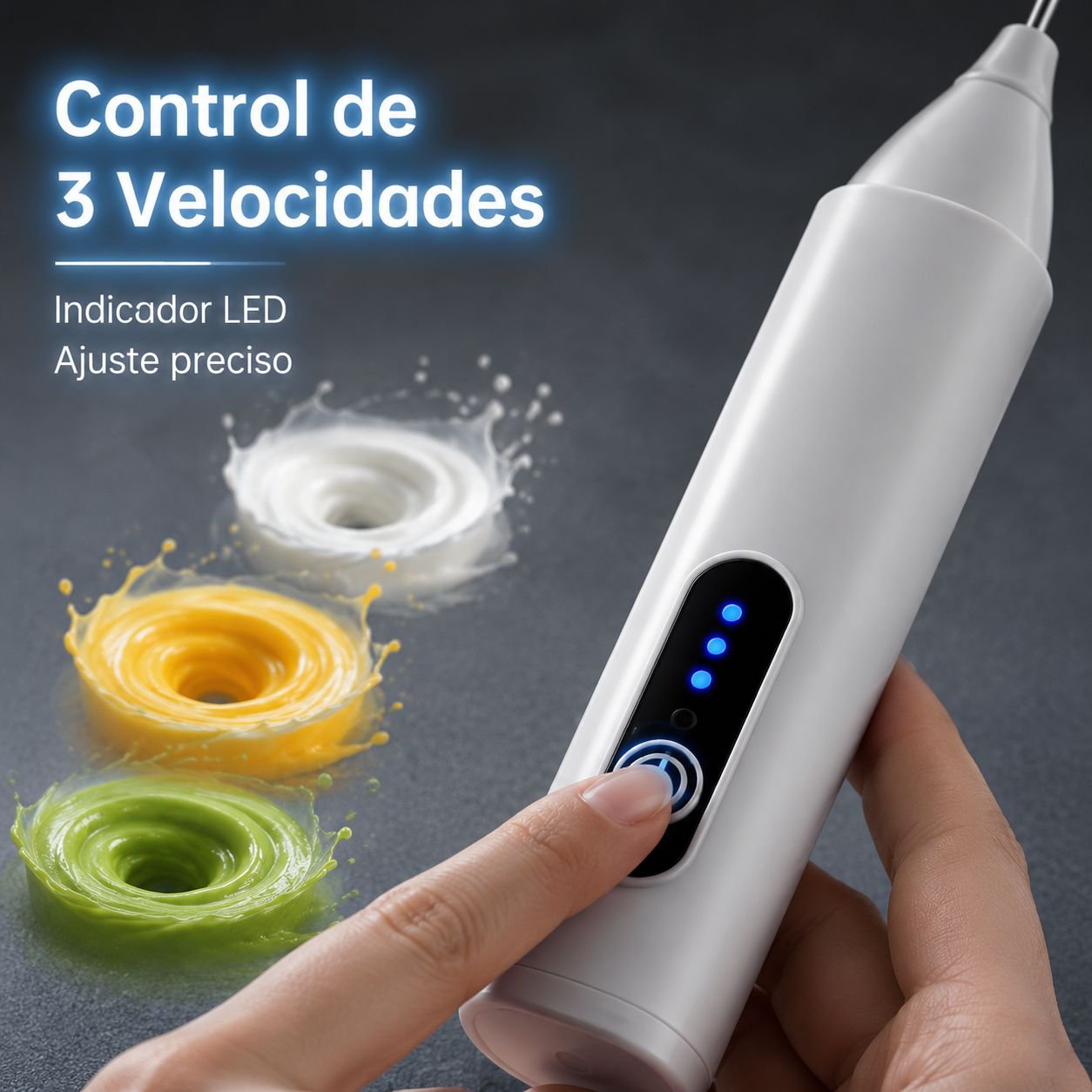 Batidor de huevos de mano para el hogar